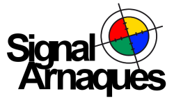 Logo du site de signalements d'arnaques Signal-Arnaques.com Logo Signal-Arnaques.com