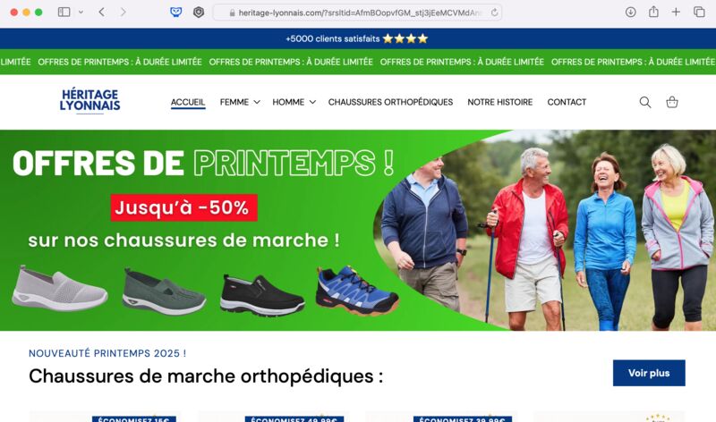 MEIION OLF Chaussures De Randonnée Orthopédiques Homme Extra Larges - Avec Soutien Voûte Plantaire