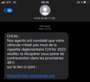Le sms reçu m’invitant à cliquer sur le site internet frauduleux Crit’Air