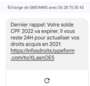 message reçu 