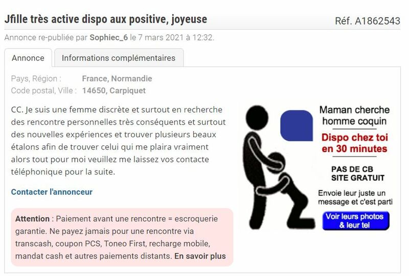 petites annonces gratuites rencontres discretes