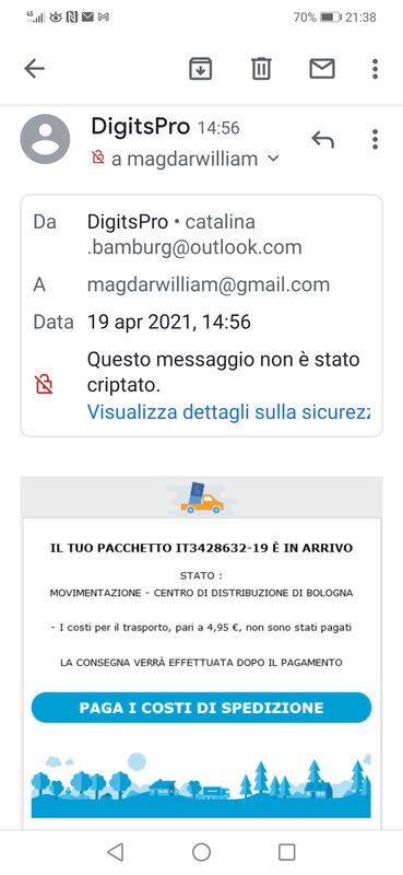 Ho Aperto Una Mail Spam Gmail