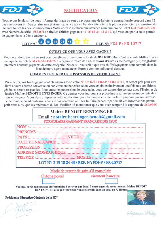 A Prendre Ou A Laisser Fdj Explication jeannine.charlon@sfr.fr | MY MILLIONS | Arnaque de loterie | 3 commentaires