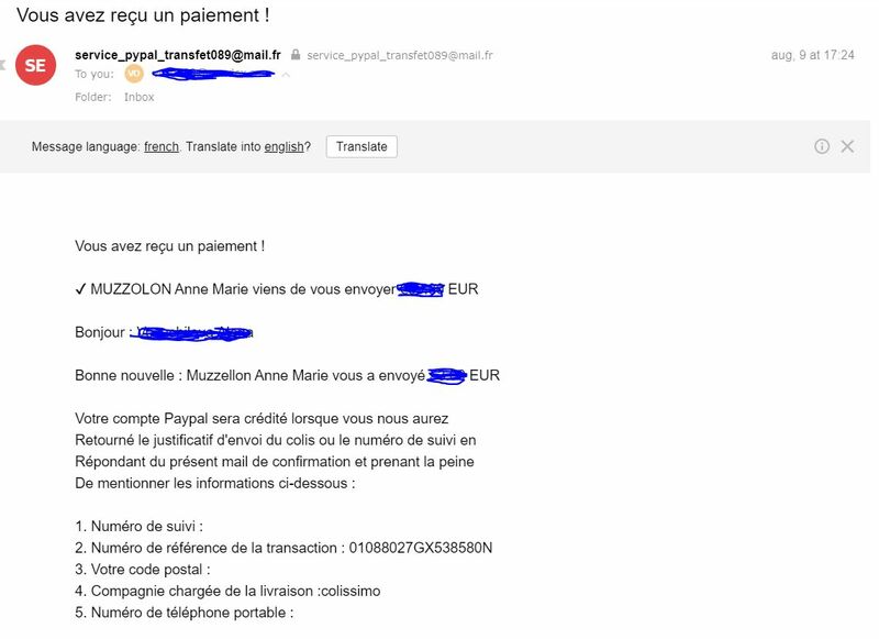 J Ai Changé De Numéro De Téléphone Paypal service_paypal_transfer089@mail.fr | 0763953594 | Anne Marie Muzzellon