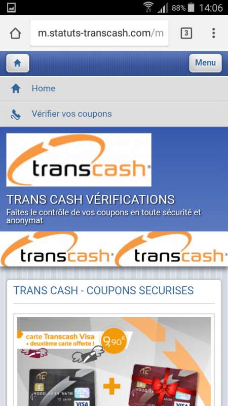 Comment Se Faire Rembourser Un Transcash gregoire.lang@hotmail.fr | 0756848247 | AMEN | Arnaque site annonce | 1