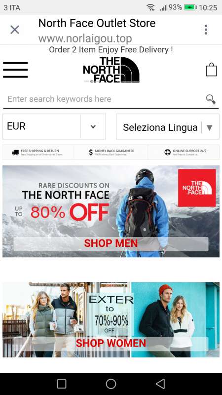 the north face ita