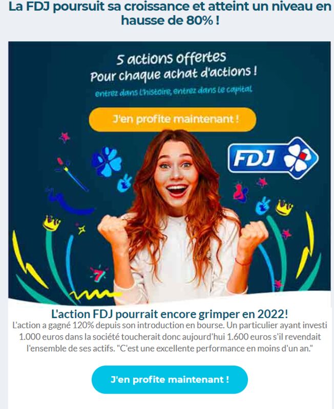 fdj.fr.4sq@paras.org.uk | 🇫🇷La française des jeux | Arnaque financière