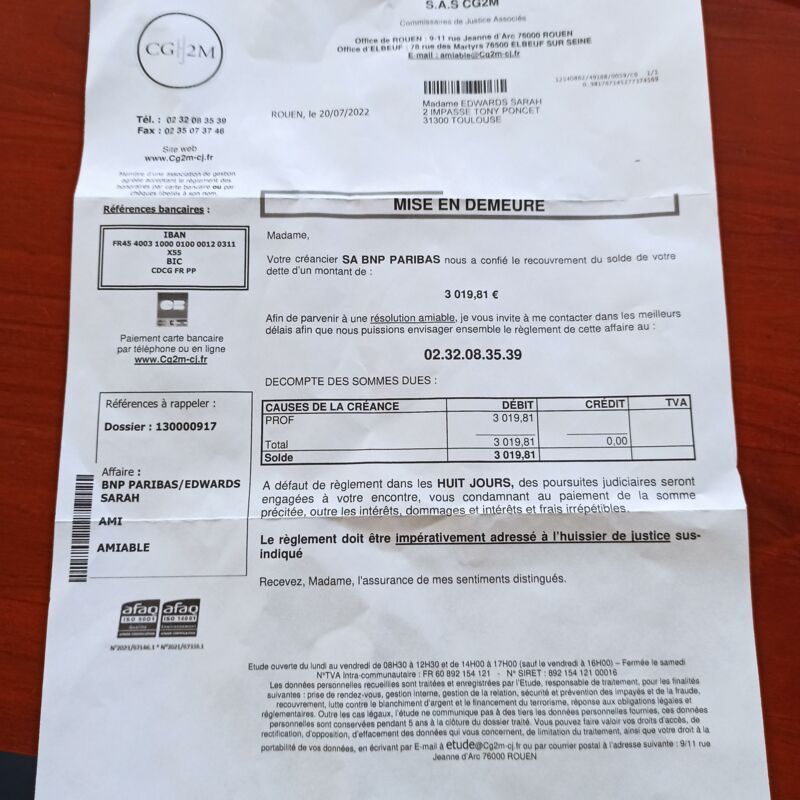 Cg2mcj.fr Aimablecg2mcj.fr +596232083539 CG2M 1 signalement