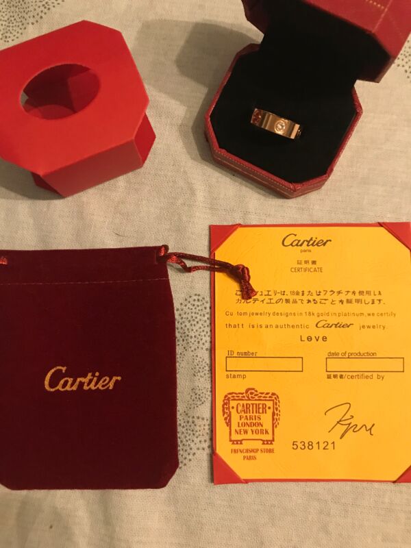 Bague cartier recu online de chine