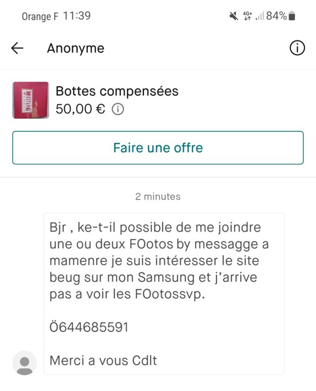 Arnaques sur Vinted elles sont de plus en plus fréquentes