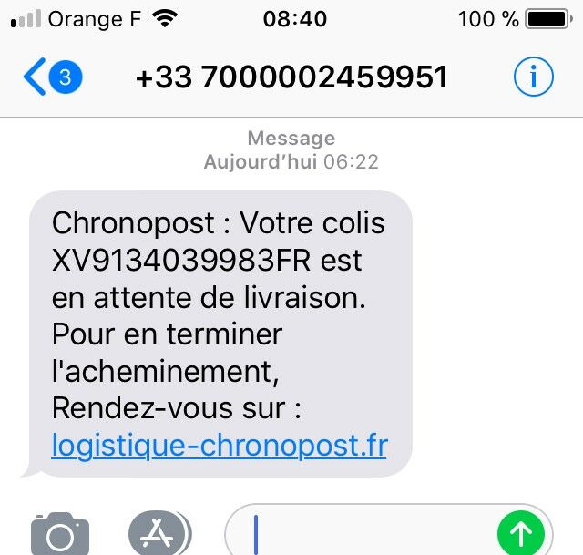 logistique-chronopost.fr | Site internet frauduleux | 3 commentaires