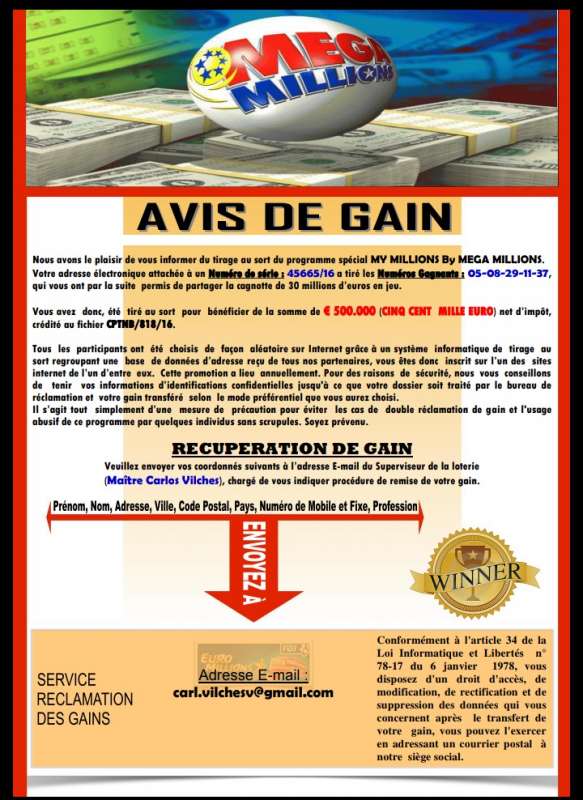 A Prendre Ou A Laisser Fdj Explication carl.vilchesv@gmail.com | Serge riffault | Arnaque de loterie | 2