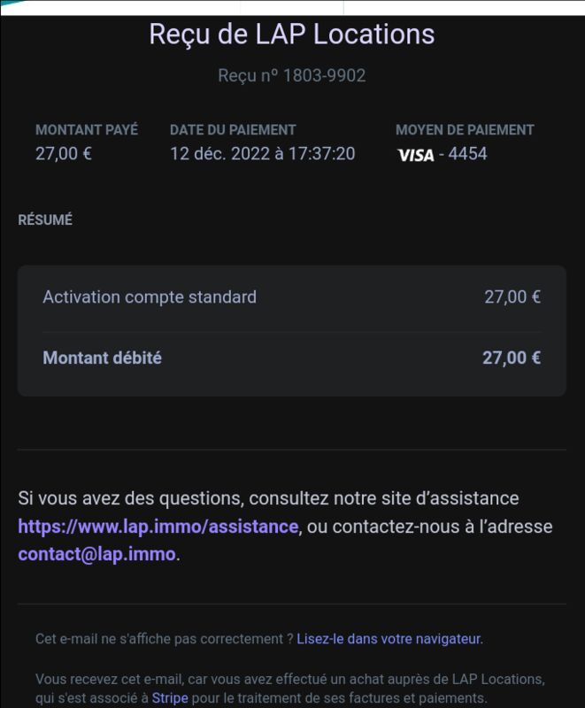 Contactlap.immo 3 signalements 3 commentaires