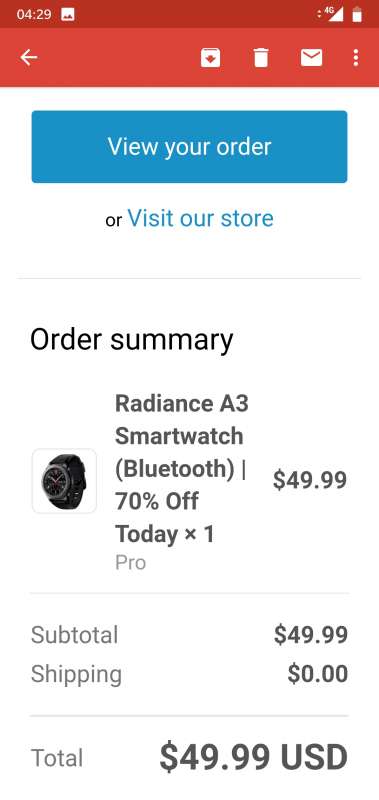 radiance a3 scam