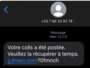 sms reçu 