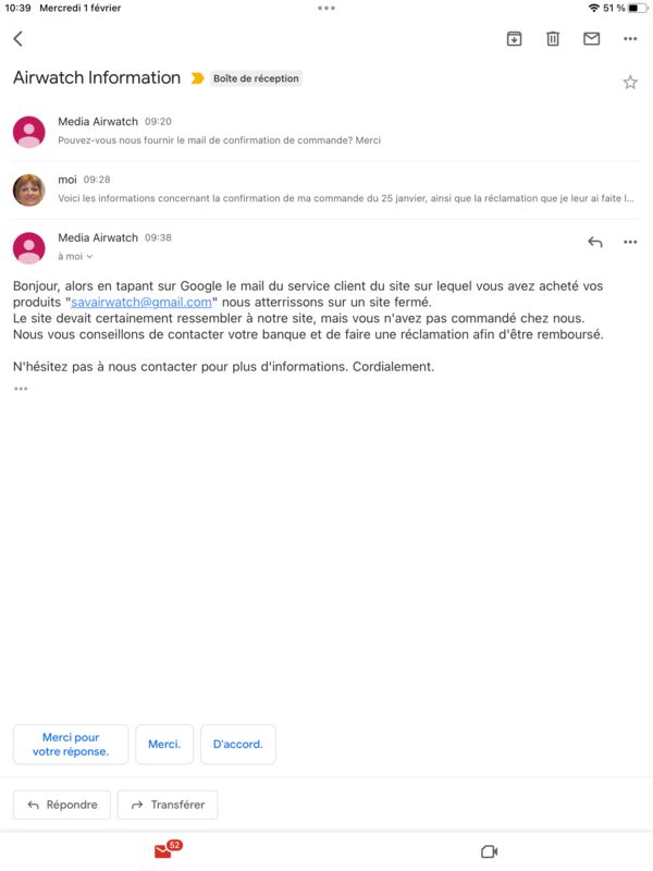 Airwatch montre online