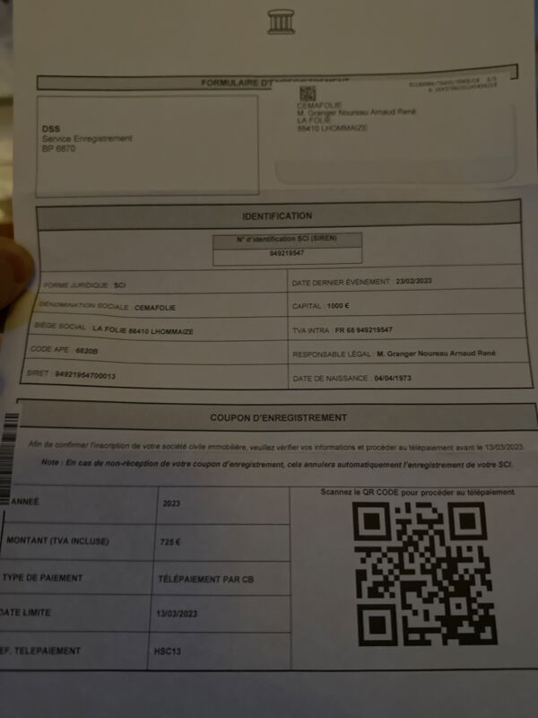 Dss service enregistrement | 2 signalements | 1 commentaire