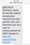 sms sécurité sociale 