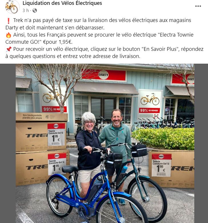 Velo electrique on sale darty avis