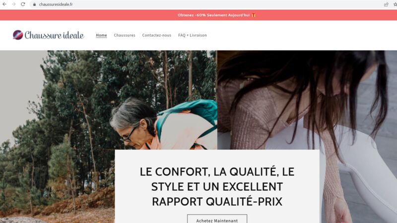 site destockage chaussure