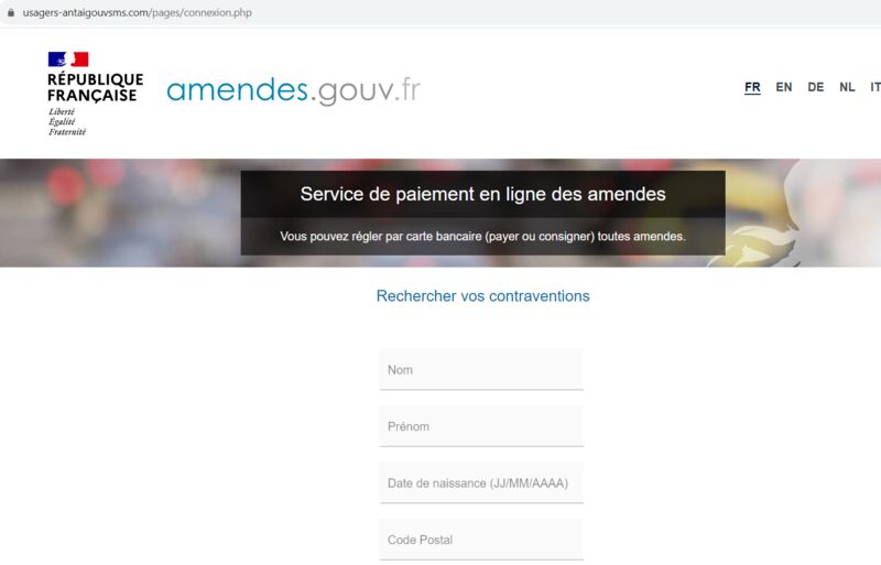 0750756108 AMENDES GOUV Arnaque Identit Phishing 1 Commentaire 0750756108-amendes-gouv-arnaque-identit-phishing-1-commentaire