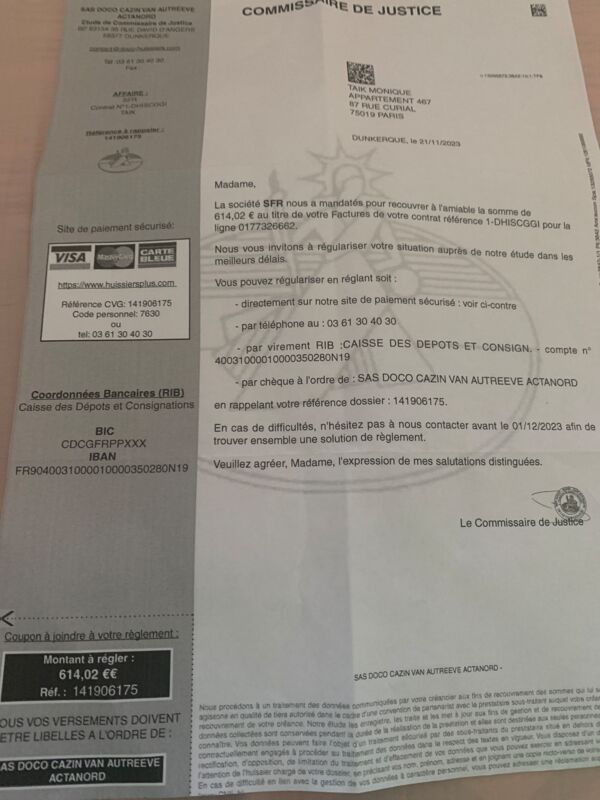 0361304030 Arnaque financière 1 commentaire