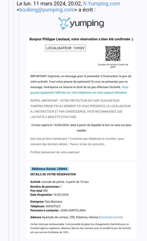 Fr.yumping.com | Booking@yumping.com | Yumping | 1 signalement