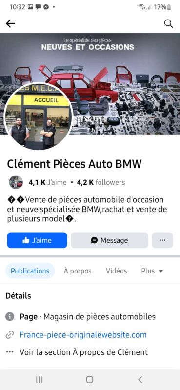 Clment Pices Auto Bmw Avis