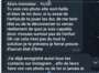 message de menace reçu sur Telegram