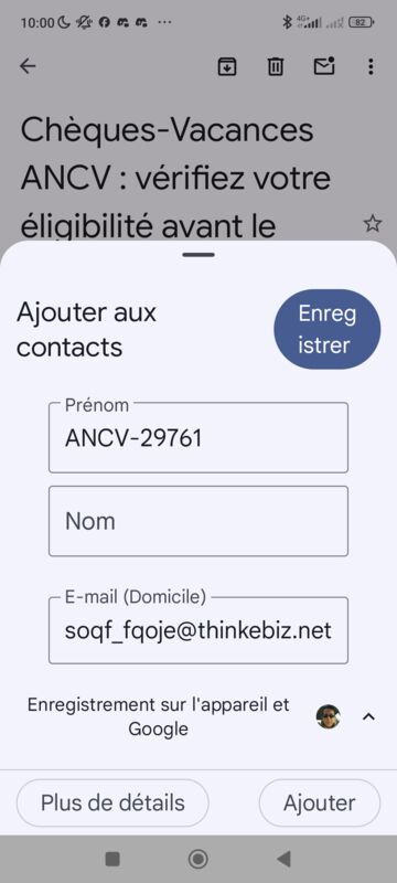 ANCV | 1 signalement | 1 commentaire