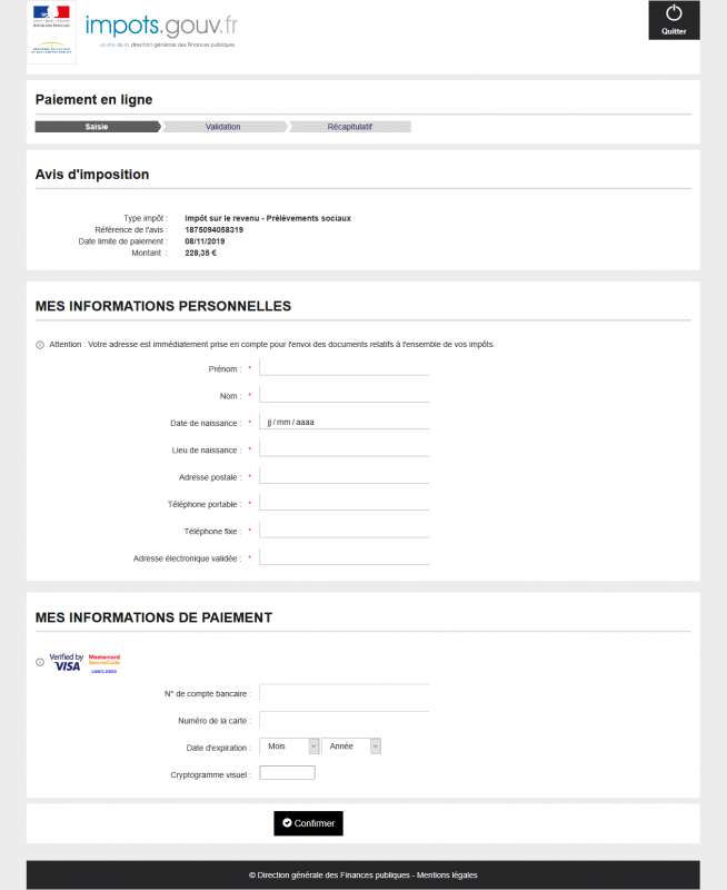 Directions G n rale Des Finances Publiques 2 Signalements 2 