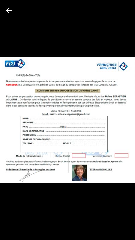 A Prendre Ou A Laisser Fdj Explication tibor.h@ownit.nu | FDJ | Arnaque de loterie | 2 commentaires